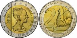 World Coins - Denmark, Medal, Essai 2 euros, 2002, , Bi-Metallic