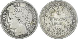 World Coins - Coin, France, Cérès, 2 Francs, 1870, Paris, , Silver, KM:816.1