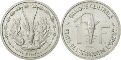 World Coins - Coin, West African States, Franc, 1961, , Aluminum, KM:E3