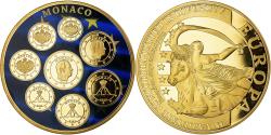 World Coins - France, Medal, Europa, Monaco, , Copper Gilt
