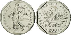 World Coins - Coin, France, Semeuse, 2 Francs, 2001, Paris, , Nickel, KM:942.2