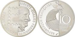 World Coins - Coin, France, Schuman, 10 Francs, 1986, Paris, BE, , Silver, KM:958b