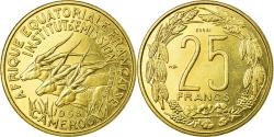 World Coins - Coin, Cameroon, 25 Francs, 1958, Paris, , Aluminum-Bronze, Lecompte:30