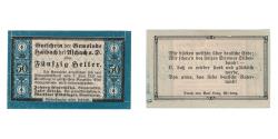 World Coins - Banknote, Austria, Haibach Bei Aschach a.d. O.Ö. Gemeinde, 50 Heller, Texte