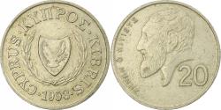 World Coins - Cyprus, 20 Cents, 1993