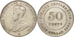 World Coins - Coin, Straits Settlements, George V, 50 Cents, 1921, , Silver, KM:35.1