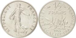 World Coins - Coin, France, 1/2 Franc, 1965, , Nickel, KM:P353, Gadoury:91.P1