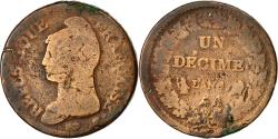 World Coins - Coin, France, Dupré, Decime, 1799, Metz, , Bronze, KM:644.2