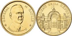 World Coins - France, Medal, Général de Gaulle, Président de la République, Copper-Nickel