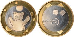 World Coins - Switzerland, Medal, Swissmint, Jeu de Monnaies Baby, 2005, Roland Hirter