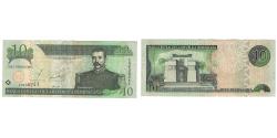 World Coins - Banknote, Dominican Republic, 10 Pesos Oro, 2002, KM:168b, AU(55-58)