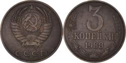 World Coins - Coin, Russia, 3 Kopeks, 1988