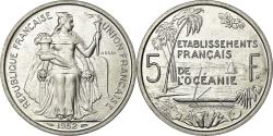 World Coins - Coin, FRENCH OCEANIA, 5 Francs, 1952, Paris, , Aluminum, KM:E10