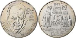 World Coins - France, 100 Francs, André Malraux, 1997, Silver, , Gadoury:954