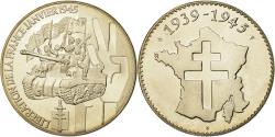 World Coins - France, Medal, 1939-1945, Libération de la France Janvier 1945,