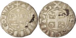World Coins - Coin, France, Champagne, Guillaume I, Denarius, 1176-1202, Reims,