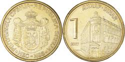 World Coins - Coin, Serbia, Dinar, 2007, , Nickel-brass, KM:39