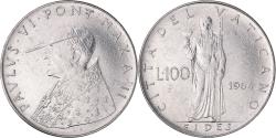 World Coins - Coin, VATICAN CITY, Paul VI, 100 Lire, 1964, , Stainless Steel, KM:82.2