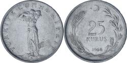 World Coins - Turkey, 25 Kurus, 1966