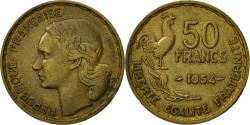 World Coins - Coin, France, Guiraud, 50 Francs, 1954, Paris, , Aluminum-Bronze