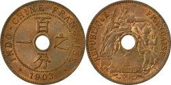 World Coins - Coin, FRENCH INDO-CHINA, Cent, 1903, Paris, , Bronze, KM:8, Lecompte:59