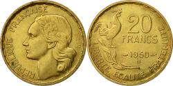 World Coins - Coin, France, Guiraud, 20 Francs, 1950, Beaumont - Le Roger,