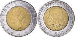 World Coins - Coin, Italy, 500 Lire, 1996, Rome, , Bi-Metallic, KM:181