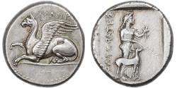 Ancient Coins - Thrace, Tetradrachm, ca. 352-351 BC, Abdera, Silver, , HGC:3.2-1208