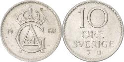 World Coins - Coin, Sweden, Gustaf VI, 10 Öre, 1968, , Copper-nickel, KM:835
