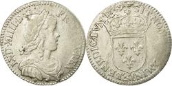 World Coins - Coin, France, Louis XIV, 1/12 Écu à la mèche longue, 1/12 ECU, 10 Sols, 1659