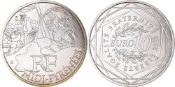 World Coins - France, 10 Euro, 2012, Paris, Midi-Pyrénées, , Silver, Gadoury:EU514