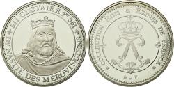 World Coins - France, Medal, Les Rois de France, Clotaire I, History, , Copper-nickel