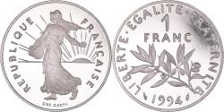 World Coins - Coin, France, Semeuse, Franc, 1994, Proof, , Nickel, KM:925.2