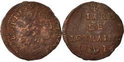 World Coins - Coin, France, LORRAINE, Leopold I, Liard, 1714, Nancy, , Copper
