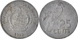 World Coins - Coin, Seychelles, 25 Cents, 2000