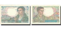World Coins - France, 5 Francs, Berger, 1943, 1943-08-05, AU(55-58), Fayette:05.03, KM:98a
