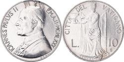 World Coins - Coin, VATICAN CITY, John Paul II, 10 Lire, 1980, AN 2, , Aluminum