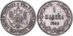 World Coins - Coin, Finland, Alexander III, Markka, 1890, Helsinki, , Silver, KM:3.2