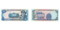 World Coins - Banknote, Nicaragua, 20 Cordobas, 1985, KM:152, UNC(65-70)