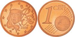 World Coins - France, Euro Cent, 2008, BE, , Copper Plated Steel, KM:1282