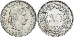 World Coins - Coin, Switzerland, 20 Rappen, 1961