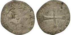 World Coins - Coin, France, Charles VIII, Liard au dauphin, Grenoble, , Billon