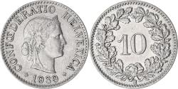 World Coins - Coin, Switzerland, 10 Rappen, 1939