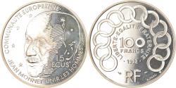 World Coins - Coin, France, Jean Monnet, 100 Francs-15 Ecus, 1992, Proof, , Silver