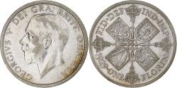 World Coins - Great Britain, George V, Florin, Two Shillings, 1929, British Royal Mint