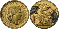World Coins - Switzerland, Medal, Saint George, Confœderatio Helvetica, Bronze,