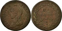 World Coins - Coin, France, Dupré, Decime, 1796, Paris, , Bronze, KM:637.1