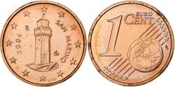 World Coins - San Marino, Euro Cent, 2004, Rome, , Copper Plated Steel, KM:440
