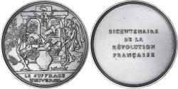 World Coins - France, Medal, Révolution Française, Le Suffrage Universelle, History
