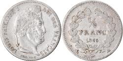 World Coins - Coin, France, Louis-Philippe, 1/4 Franc, 1845, Paris, , Silver